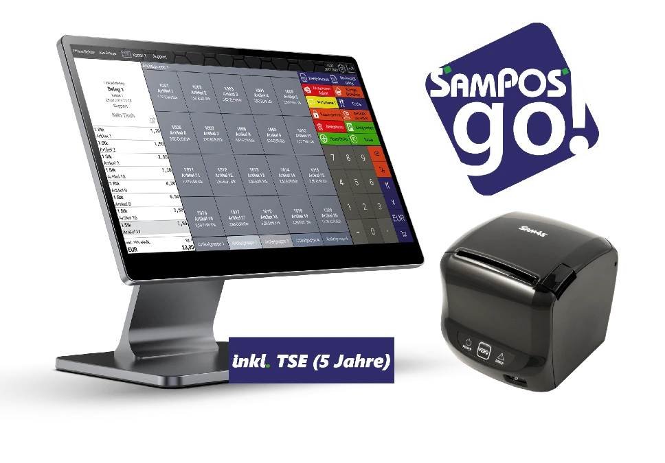 SamPOS go! Paket XL (Swan 1 Gen. 2)